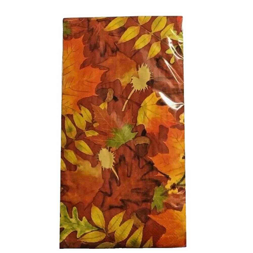 Fall Autumn Leaves Thanksgiving Paper Napkins Buffet Bath Decoupage 20 CT